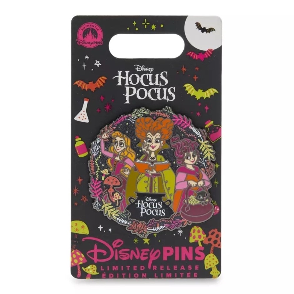 2026 Disney Parks Hocus Pocus Sanderson Sisters Limited Release LR Pin